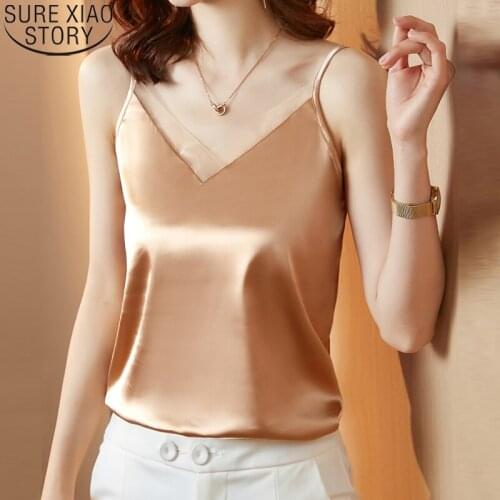 Sexy Spaghetti Strap Tank Top Vest Summer 2021 Sleeveless Tops Plus Size Clothing for Women V-neck Backless Camis Blusas 14011