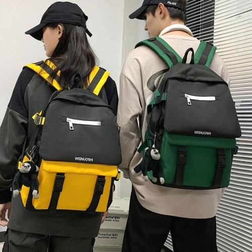 Fashion Waterproof Nylon Backpack Women School Shoulder Bag Bagpack for Teenage Girls Female Travel Backpacks mochila 2020 new