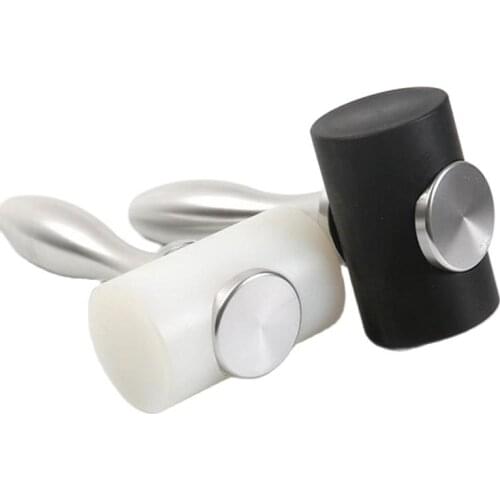 Nylon hammer soft Tap Aluminum alloy handle Non Slip Plastic Grip for Leather Craft Rivet punching installation Tool Accessories