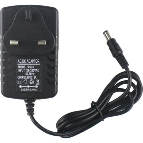 New 9V 2A 5.5*2.1mm 50-60Hz AC Adapter Power Supply for Boss Katana-Mini Battery Powered Guitar Amplifier