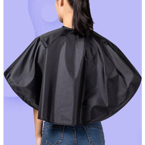 1PC Polyester Taffeta Hairdressing Cape Waterproof Barber Shoulder Pads Practical Hair Dyeing Haircut Apron Hairdressing Tool Su