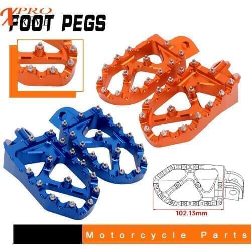 For KTM Motorcycle FootRest Footpeg Foot Pegs SX XC EXC MXC XCW EXCG SMC SXC SXF SXS SMR FREERIDE 65 85 125 150 200 250 300-1290