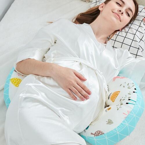 Pregnancy Pillow Protect Waist Sleep Pillow Multi-function Pregnant Women Pillow U Type Belly Support Side Sleepers Pillow