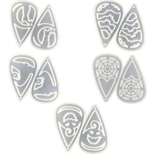 Earring Silicone Mold Resin Epoxy Silicone Mold Jewelry Casting DIY Craft B03B