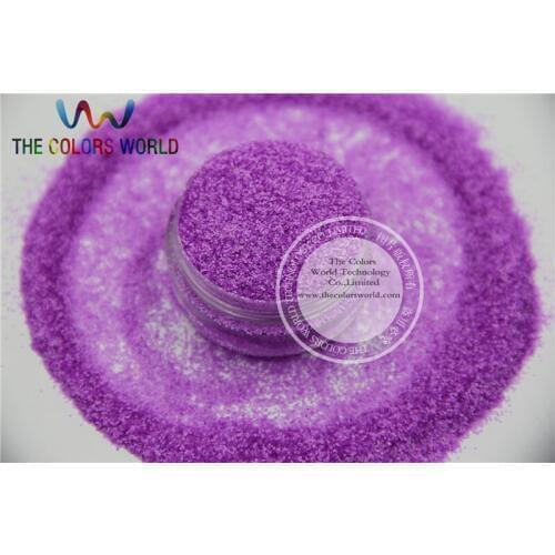 TCF503 Neon Purple Colors 0.4mm size solvent resistant glitter for nail Art nail Polish or other DIY decoration