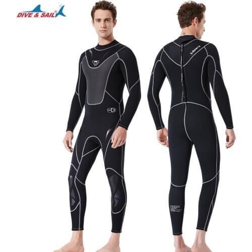 Thickened Diving Suit Men And Women 3mm Neoprene Diving Suit Surfing Swimming Diving Sailing Suit Diving Snorkeling Cold Water