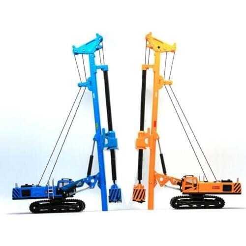 1/64 scale 625021 engineering vehicle F alloy die-casting rotary drilling rig simulation model children toys collection display