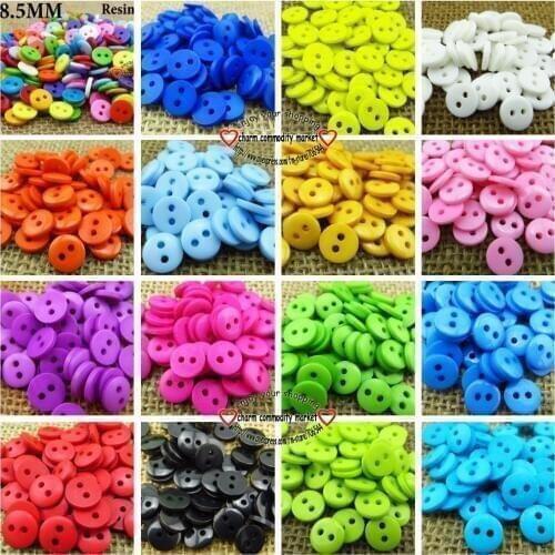 150PCS 8.5MM Resin Pearl Button Shirt Coat Boots Sewing Decorative Clothes Accessory Kid Buttons R-045K