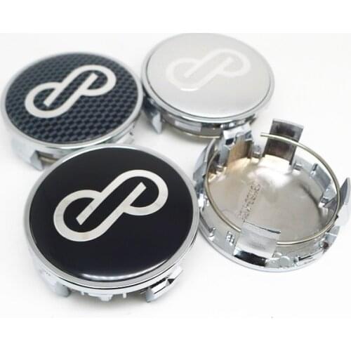 4pcs 62MM Wheel Center Caps Hub Enkei Racing Car Styling Dust Rims Cover Emblem Badge for Toyota Car Accessories