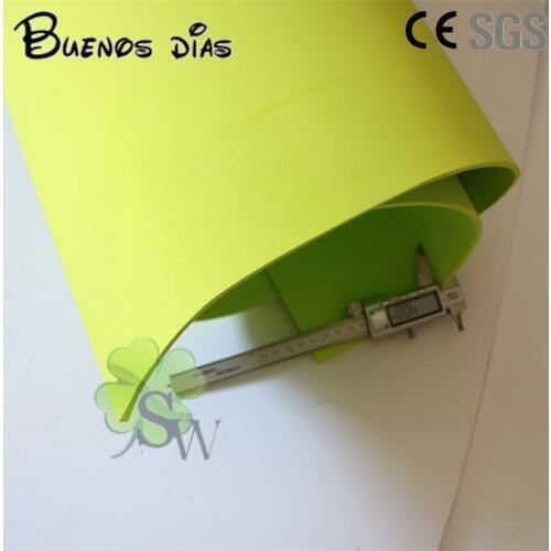 38degree lemon green color Eva foam sheets,Craft eva Easy to cut,Handmade material for cosplay