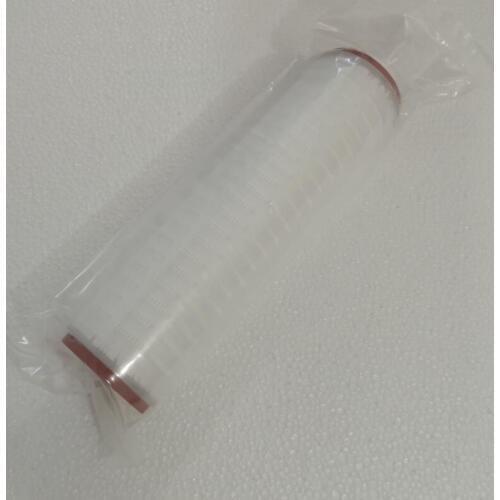 Water Filter Parts 10 inches 0.2um PP cartridge for Wine Filter Flat nozzle 255x68MM