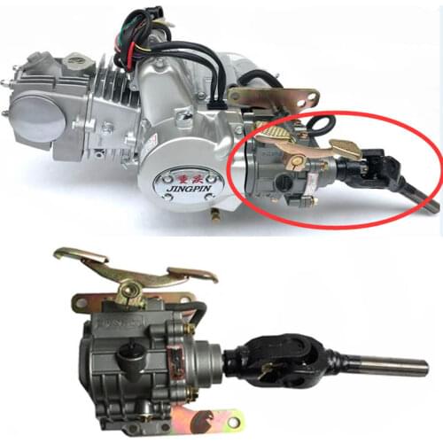 110cc 125cc engine transfer case axle shaft for zongshen loncin dongben atv quad buggy reverse gearbox