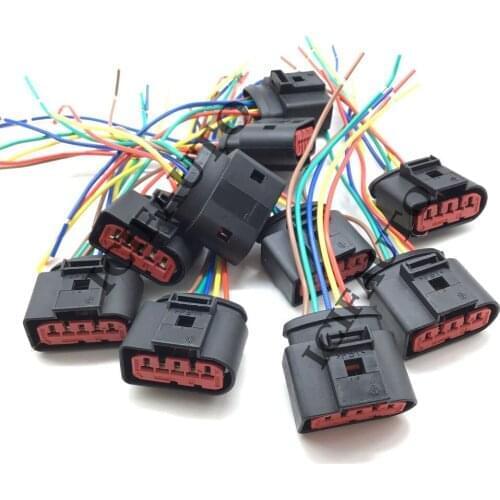 Mass Air Flow Maf Sensor Meter Connector For Audi A6 A8 4.2 3.7 quattro 0280218015,0280218016,0986280207,077133471GX,077133471G