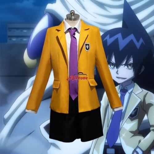 Shaman King Tao Ren Cosplay Costume Suits Uniform Set Halloween Carnival Costume