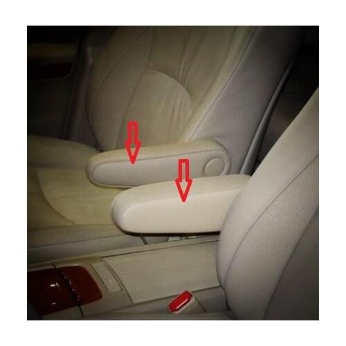 For Lexus RX300 RX350 Microfiber Leather Driver/ Passenger Side Seat Armrest Handle Decor Cover Protection Trim