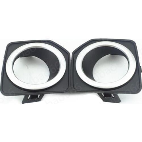 Car Fog Lamp light cover Grille BEZEL for Fre ela nd er2 LR2 2013-2016 Front bumper fog light frame Panel panel