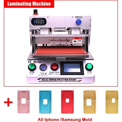 Touch screen control laminator LY 15C OCA laminating machine MAX 15 inches for LCD screen repair with mold
