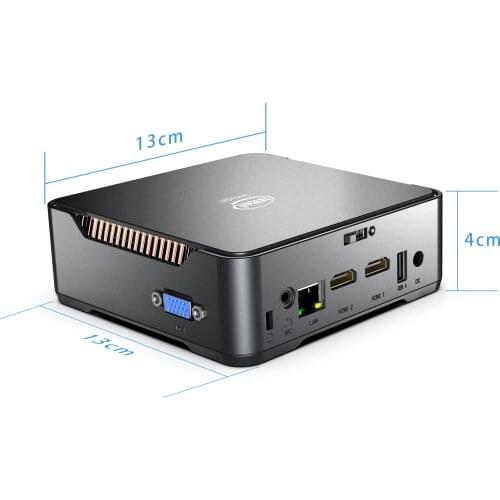 Beelink T4 windows10 MINI PC 4GB RAM 64GB ROM Atom X5-Z8500 2.4G/5G WIFI 1000M LAN BT4.0 HD-MI DP Display Windows 10 Computer
