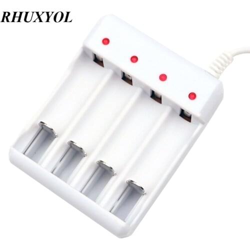 Mini USB Charger 1.2V AA AAA NiMH Battery Charger 4 slots NICD NIMH AA AAA 2A 3A Cell Battery Charger