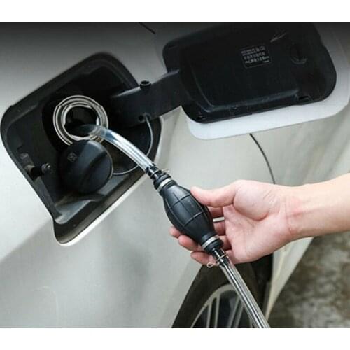 Water Oil Transfer Pump Petrol Diesel Liquid Manual Pump Syphon Fuel Saver Auto Accessories Car Fuel Gas Pump PVC Pipe Wholesale