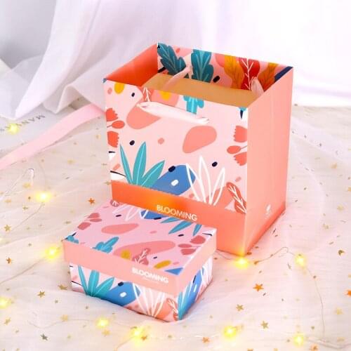 10.5x7x5cm Protable Paper Box DIY Birthday Romantic Surprise Boxes Chocolate Candy Packaging Birthday Party New Year Gift Decor