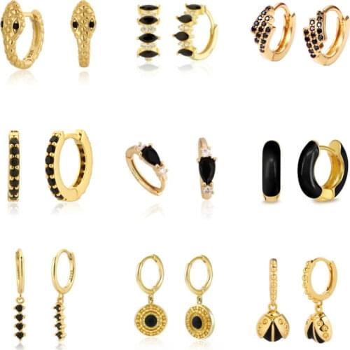 Color Pendiente Geometric Square Rainbow Hoop Earrings Women Party Youth Jewelry Birthday Gift Accessories Pendientes Wholesale