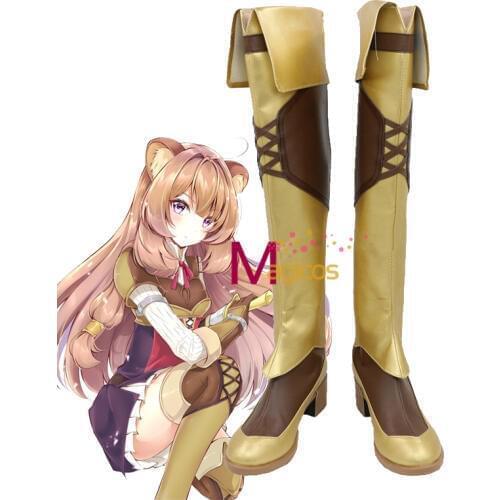 Anime The Rising Of The Shield Hero Tate No Yuusha No Nariagari boots Raphtalia Cosplay Shoes