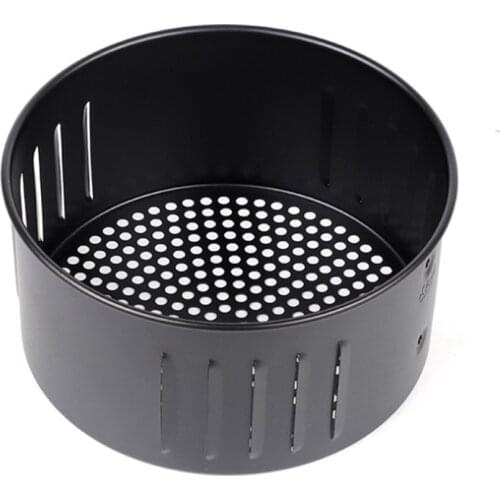 Air Fryer Replacement Basket, Non Stick Sturdy Roasting Cooking Stainless Steel Baking Tray for All Air Fryer Oven