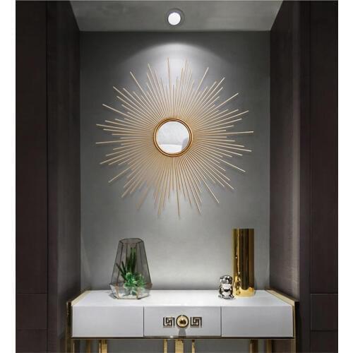 Modern 3D Stereo Wall Sticker Metal Decorative Sunglasses Ornaments Wall Decoration Crafts Porch Livingroom Wall Hanging Murals