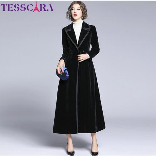 TESSCARA Women's Long Raincoats