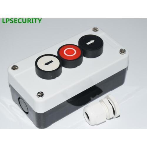 Outdoor with shelter Arrow type PUSH BUTTON STATION START STOP MOTOR, GATES DOORS OPEN STOP CLOSE machine tool( waterproof)