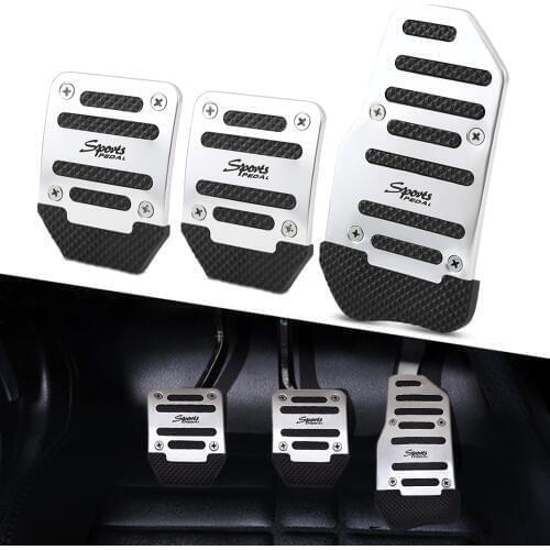 Universal Manual Non-Slip Car Pedal Cover for toyota auris reno megane 2 focus 2 fabia kia sportage 3 grand vitara kia rio 2018