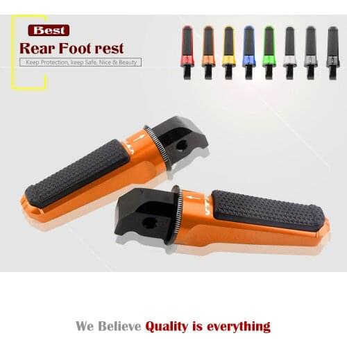 Motorcycle CNC Rear Foot Pegs Footrest Passenger Footpegs for HONDA CB-1 CB400 BROS400 BROS600 VTR1000 CB 400 BROS 600 VTR 1000
