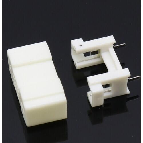 10pcs 5*20mm M205 soldering fuse holder 15MM fuse box wire-plate white lid soldering pin pitch