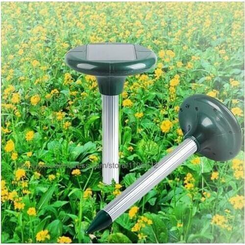 24pcs New Fashion Hot Garden Yard Solar Power Multi Pulse Snake Repeller Free Shipping