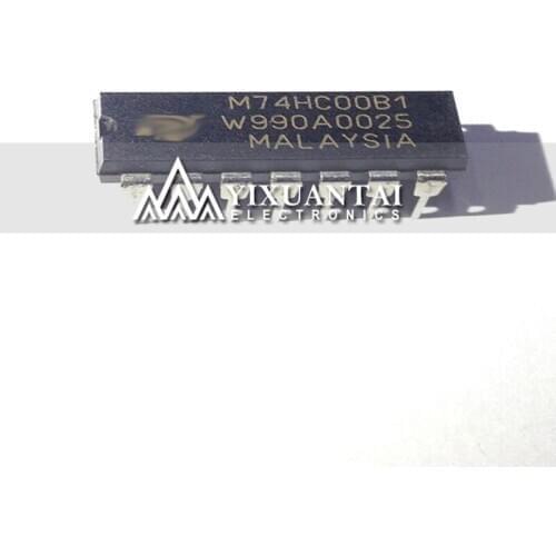 5pcs/lot 10pcs/lot 50pcs/lot Free shipping 100% original M74HC00B1R M74HC00B1 DIP14