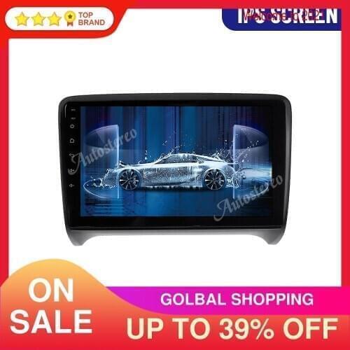9 inch For Audi TT 2007-2015 Android 10.0 64G Car GPS Navigation Auto Radio Stereo Multimedia Player Head Unit Car No DVD Player