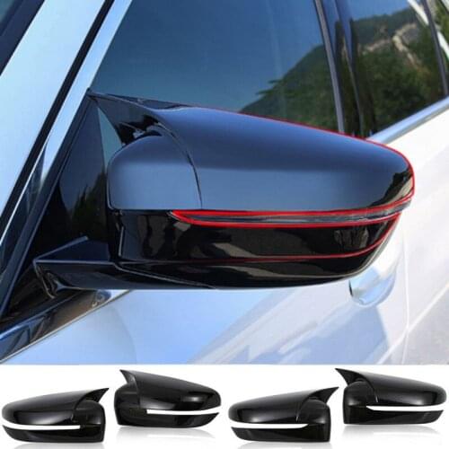 Car Styling Door Side Rearview Mirror Decoration Shell Sticker Cover frame Trim For BMW 3 Series G20 G28 330i 320 2019 2020