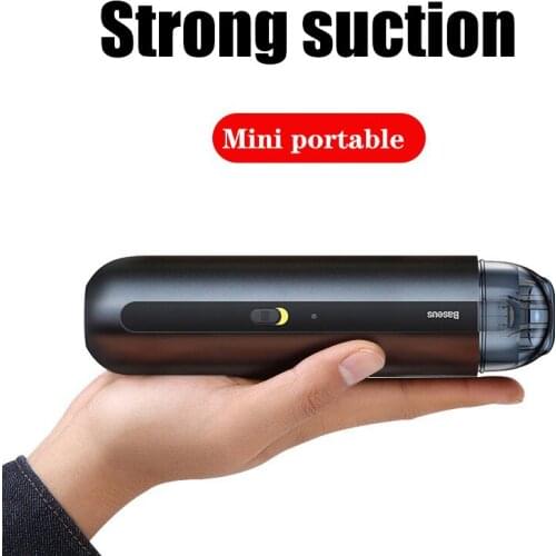 Car Vacuum Cleaner Cordless Mini Portable Handheld USB Rechargeable Powerful Suction Vacuum Cleaner for Car Auto Home BIN