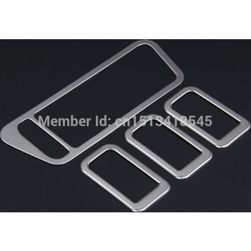 Car window glass lifter decoration Stainless Steel stickers Fit For 2014 Volkswagen VW Golf 7 MK7