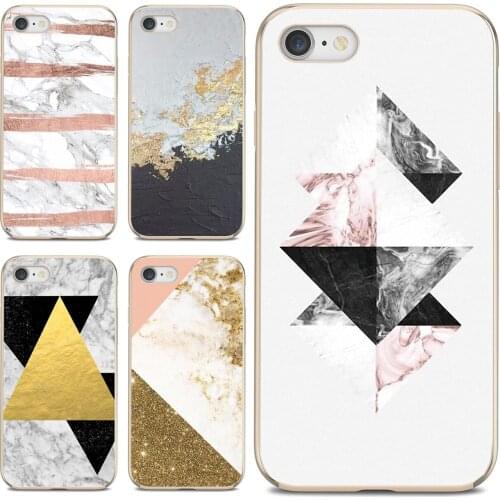 For Huawei Nova 2 2i 3 3i Y3 Y5 Y6 Y7 Y9 Prime 2015 2016 2017 2018 2019 marble tri black gold hellip Phone Cover
