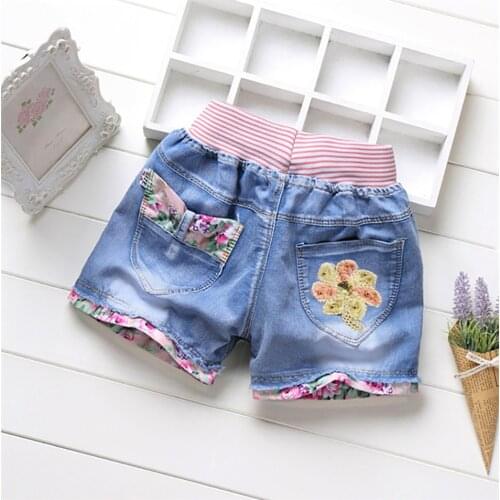 Denim Shorts Teenagers Summer Lace Short Pants Kids Beach Clothes Childrens Shorts For Teenage Girls 2021 Girls