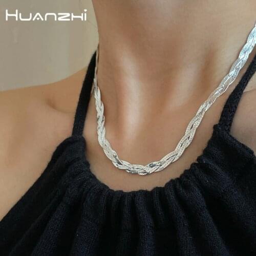 Винтажные ожерелья HuanZhi China At AliExpress