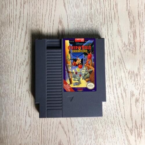 Chip n' Dale Rescue Rangers 1 - 72 pins 8 bit game cartridge