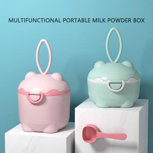 Milk Powder Container Baby Food Storage Snack Box Portable Storage Box for Baby Formula Milk Storage Mix Container Baby Milk Box
