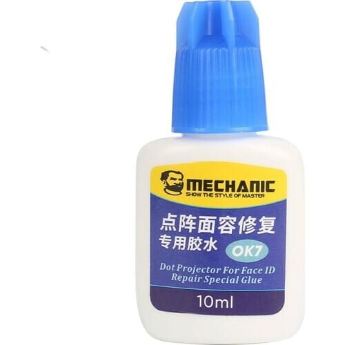 MECHANIC 10ml OK7 Glue For Repair Apple iPhone Repair Dot Matrix Face repair glue supports iPhone X 11PROMax