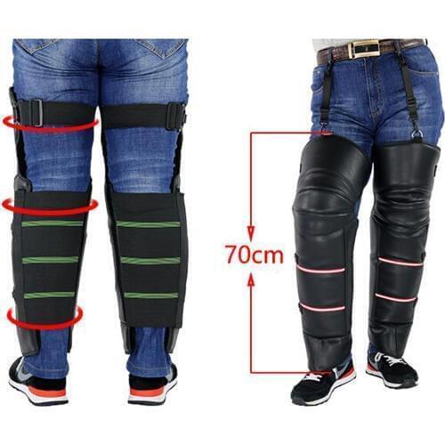 70cm Motorcycle Faux Fur Warm Kneepad Legs Warmer Protective Knee Pads Windproof