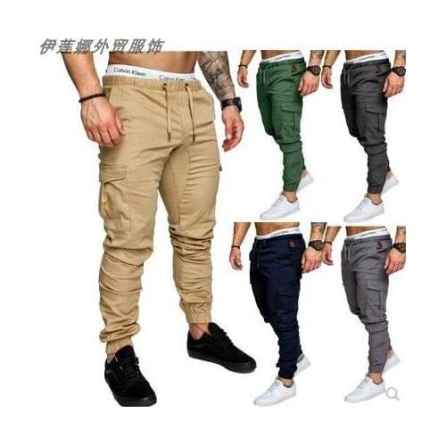 6 colors men sportswear casual pants loose goods Korean streetwear harem Japanese fashion Harajuku fashion black punk pants