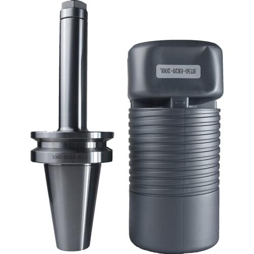 CNC Milling Machine Chuck Tool Carrier Collet Tool Holder Milling Lathe BT50-ER20-200L