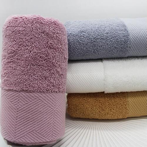 2pcs 40*80 cm Face towel Super soft long stapled cotton towel excellent water-absorbing quality embroidery towel